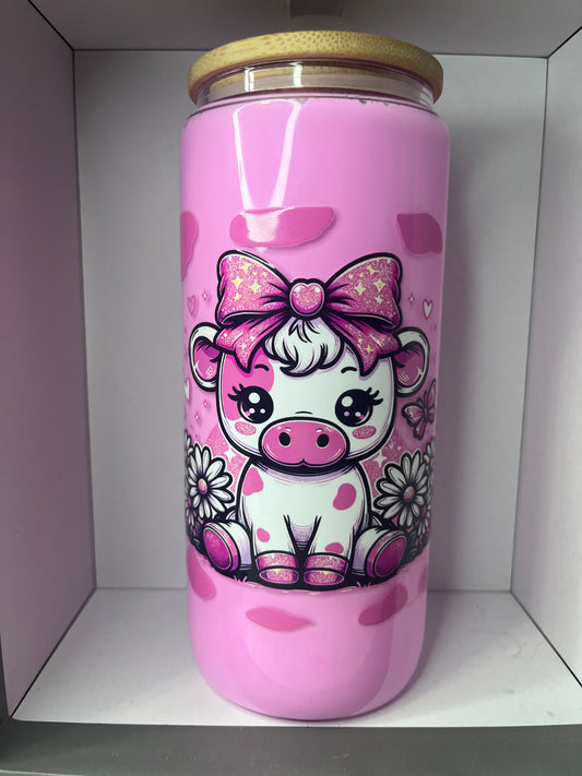 Strawberry milk cow